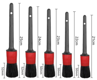 Professional Car Detailing Brush - Soft Bristle Interior & Exterior Kit