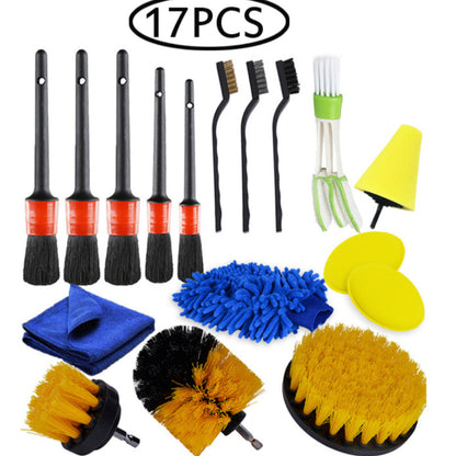 Premium Detailer Brush | Soft-Bristle Car Cleaning Tool