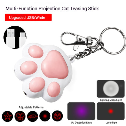 ⚡ Smart Interactive Training Pointer | 5-Pattern Laser for Pets 🐾