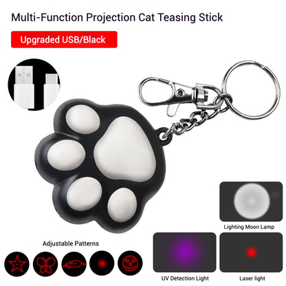⚡ Smart Interactive Training Pointer | 5-Pattern Laser for Pets 🐾