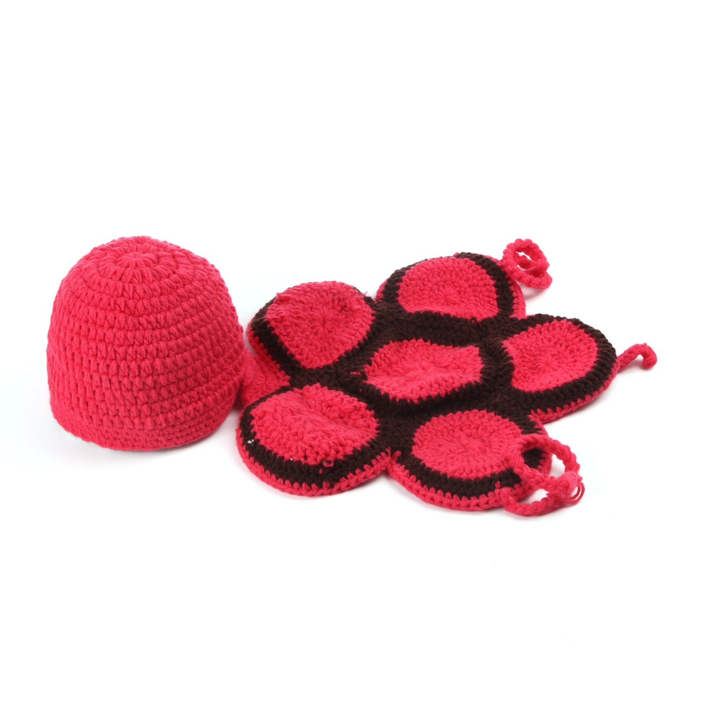 Handcrafted Woolen Baby Turtle Cape – Soft Crochet Keepsake & Photography Prop