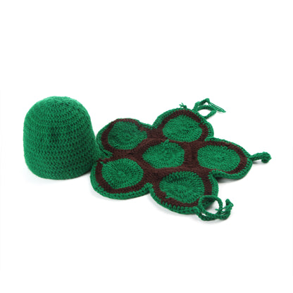 Handcrafted Woolen Baby Turtle Cape – Soft Crochet Keepsake & Photography Prop