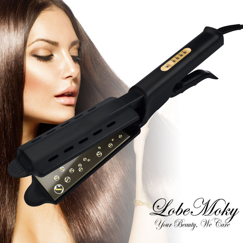 Pro-Glide Ceramic Hair Straightener – Anti-Frizz Anion Technology for Silky Salon-Smooth Hair