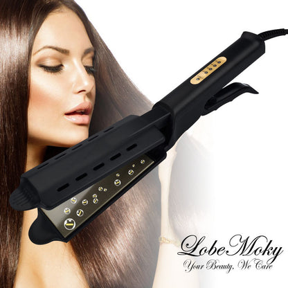 Pro-Glide Ceramic Hair Straightener – Anti-Frizz Anion Technology for Silky Salon-Smooth Hair