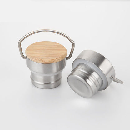 304 Stainless Steel Water Bottle | Multi-Size & Lid Options
