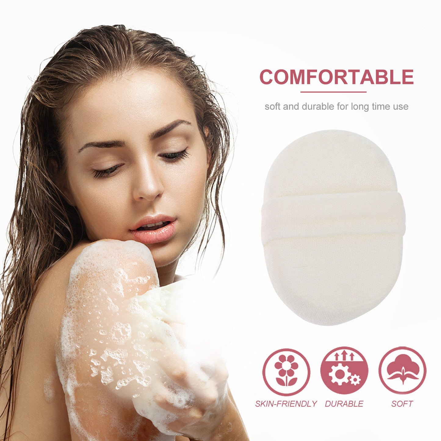 Natural Loofah Sponge | Eco-Friendly Exfoliating Bath Brush