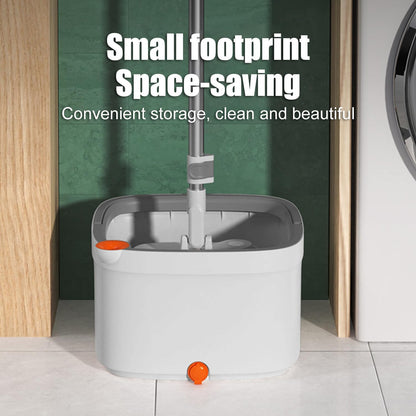 Square Spin Mop Bucket Set