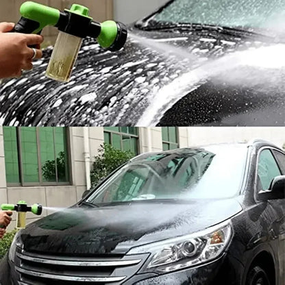 8-in-1 High Pressure Foam Spray Gun | Multi-Function Garden & Car Wash Nozzle
