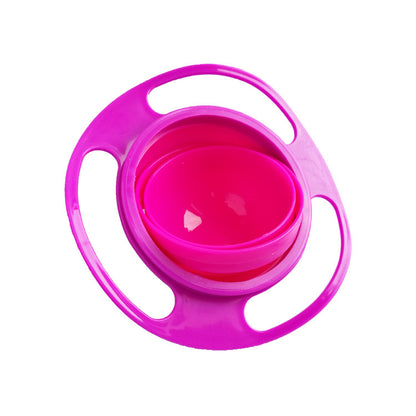 360° Rotating Gyro Bowl | Spill-Proof Self-Leveling Feeding Dish for Toddlers & Children