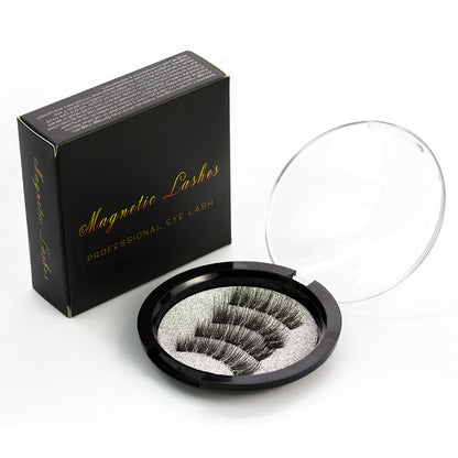 3D Magnetic False Eyelashes - Natural Look & Easy Apply (No Glue!)