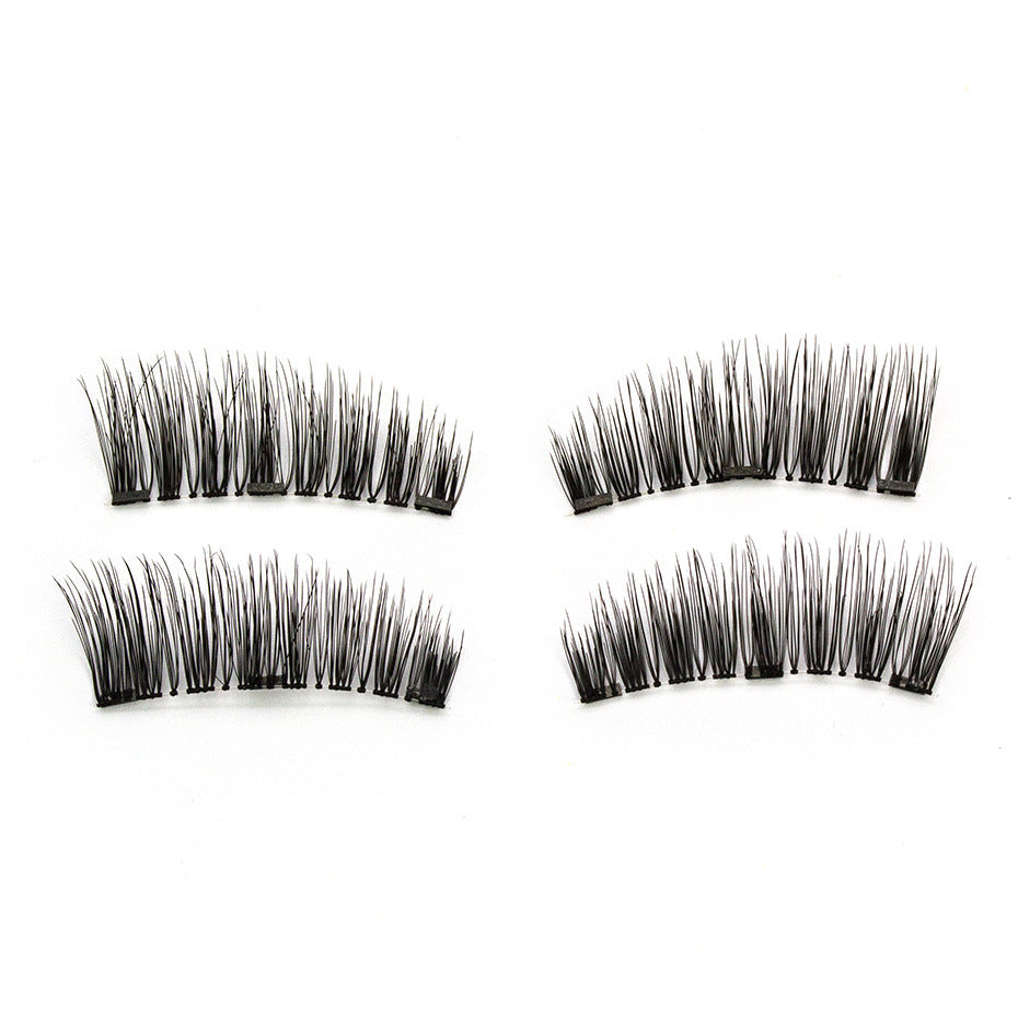 3D Magnetic False Eyelashes - Natural Look & Easy Apply (No Glue!)
