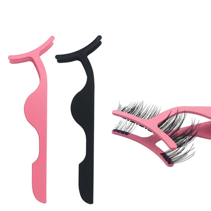 Professional False Eyelash Applicator Tweezers – Precision Makeup Tool for Mink & Strip Lash Application