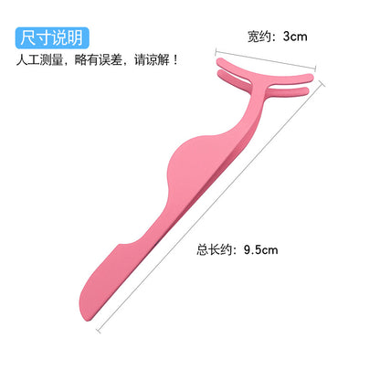Professional False Eyelash Applicator Tweezers – Precision Makeup Tool for Mink & Strip Lash Application