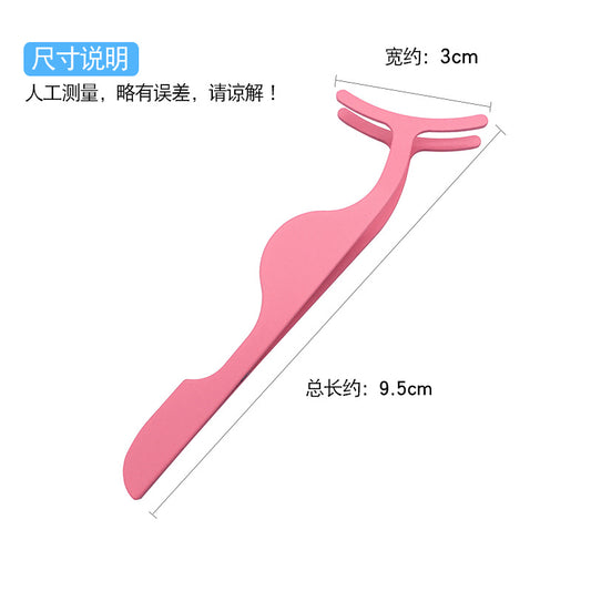 Professional False Eyelash Applicator Tweezers – Precision Makeup Tool for Mink & Strip Lash Application