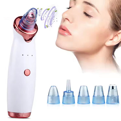 Professional Pore Vacuum & Blackhead Remover | 5-in-1 Facial Treatment