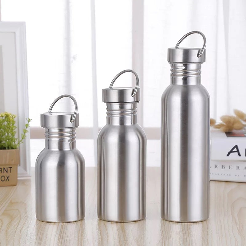 304 Stainless Steel Water Bottle | Multi-Size & Lid Options