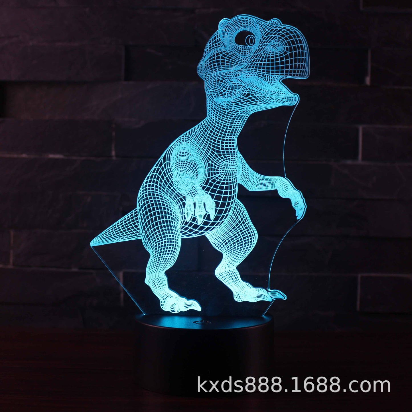 3D Magic Atmosphere Lamp | RGB Color-Changing Night Light with Touch & Remote