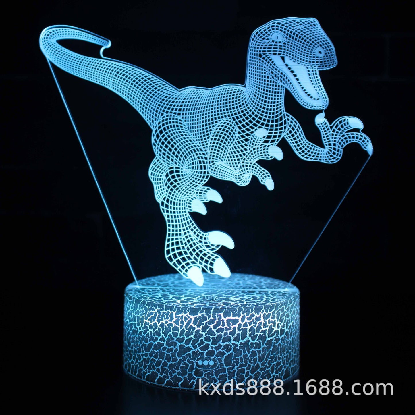 3D Magic Atmosphere Lamp | RGB Color-Changing Night Light with Touch & Remote