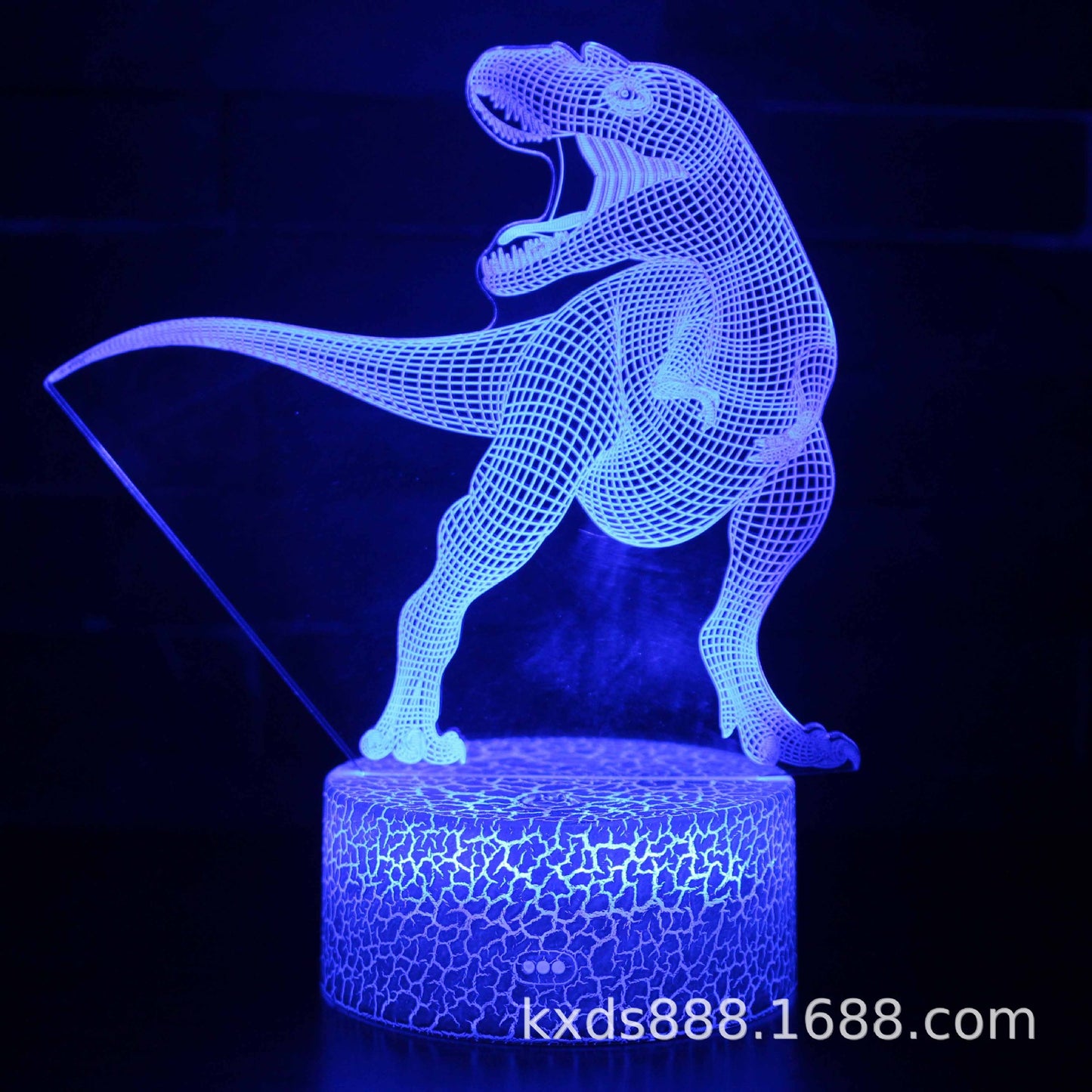 3D Magic Atmosphere Lamp | RGB Color-Changing Night Light with Touch & Remote