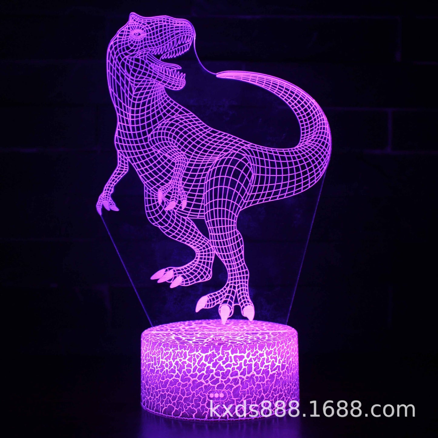 3D Magic Atmosphere Lamp | RGB Color-Changing Night Light with Touch & Remote