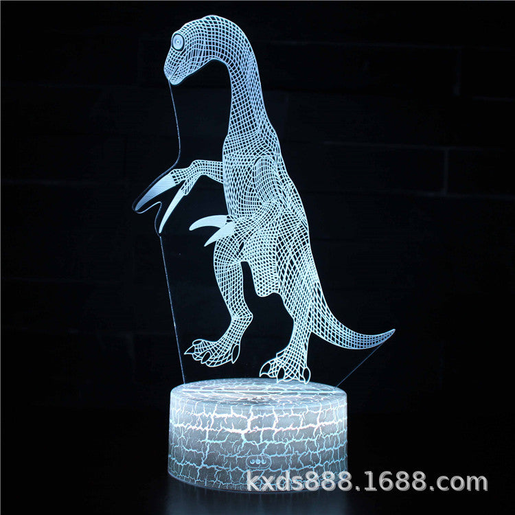 3D Magic Atmosphere Lamp | RGB Color-Changing Night Light with Touch & Remote