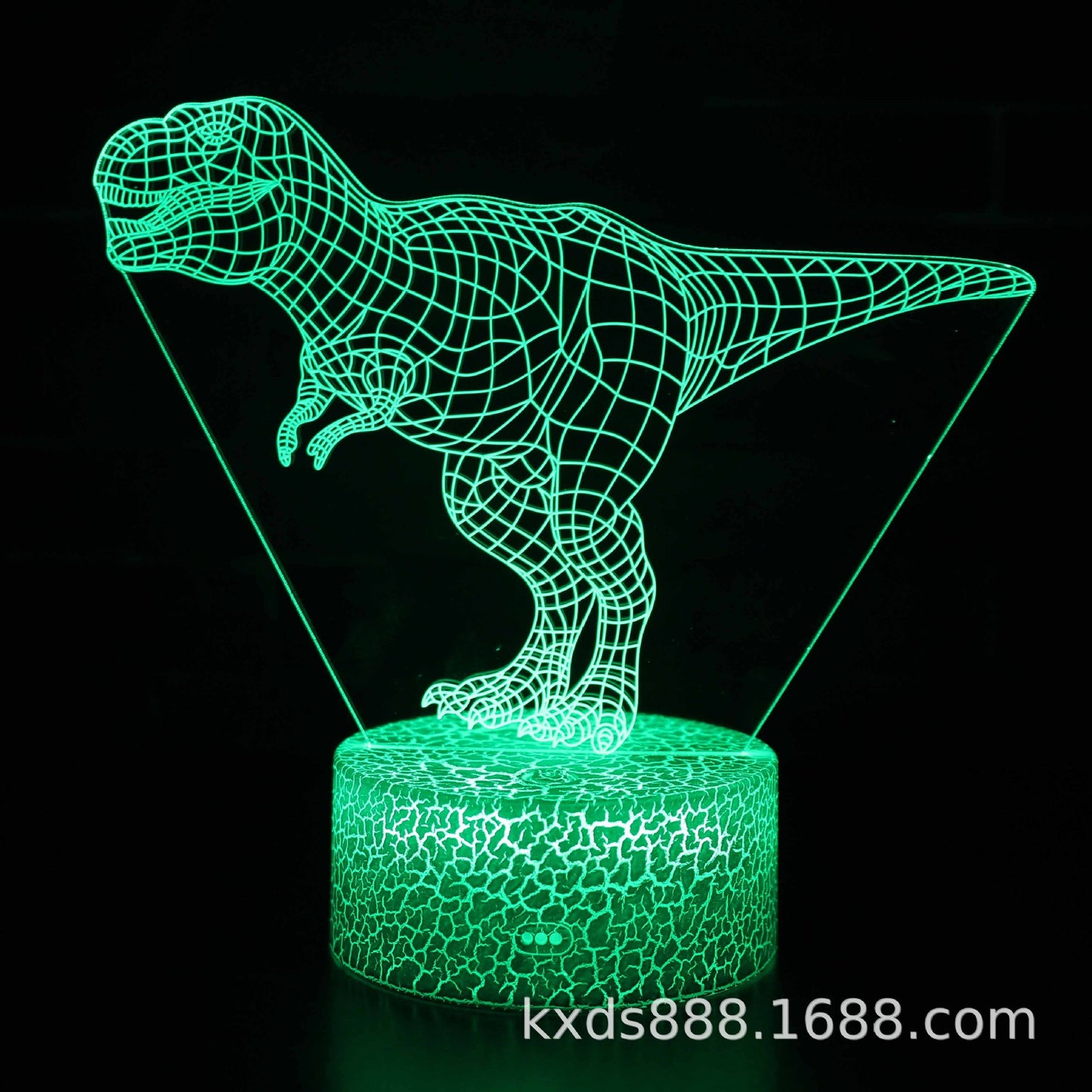 3D Magic Atmosphere Lamp | RGB Color-Changing Night Light with Touch & Remote