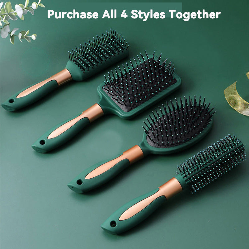 Advanced Airbag Scalp Comb | Non-Slip Massage Teeth for All Hair Types