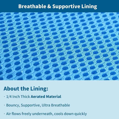 ☀️ Beat the Heat! Premium Pet Cooling Mat | Instant Relief for Dogs & Cats 🧊