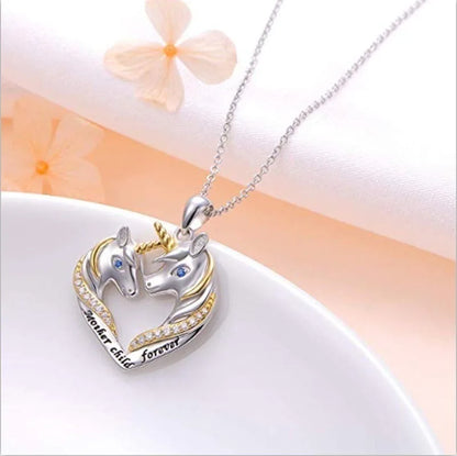 Classic Silver Pendant Necklace - The Perfect Gift for Her (Unisex Style)