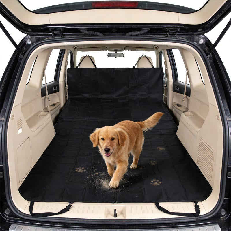 🐾 Travel in Comfort! Elevated Dog Car Seat Cover – The Ultimate Pet Travel Throne 🚗