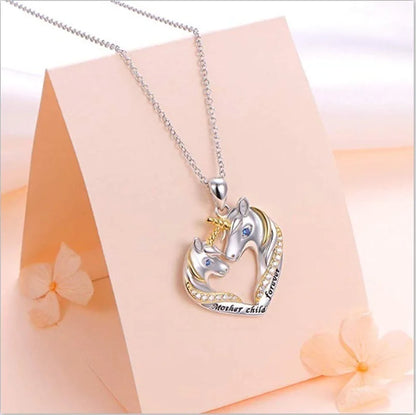 Classic Silver Pendant Necklace - The Perfect Gift for Her (Unisex Style)