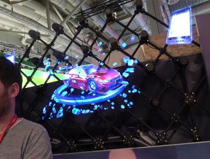 T40 3D Hologram Projector Fan - WiFi LED Display for Retail, Events & Home