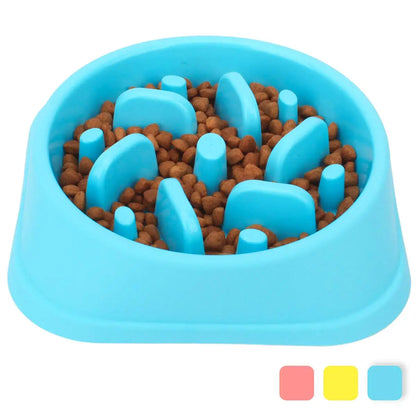 🐶 Slow Feeder Dog Bowl | Anti-Gulping Maze Bowl for Healthy Digestion 🦴