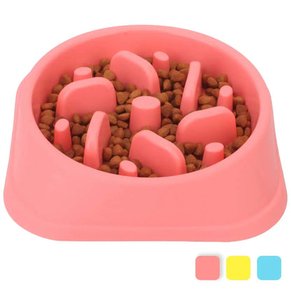 🐶 Slow Feeder Dog Bowl | Anti-Gulping Maze Bowl for Healthy Digestion 🦴