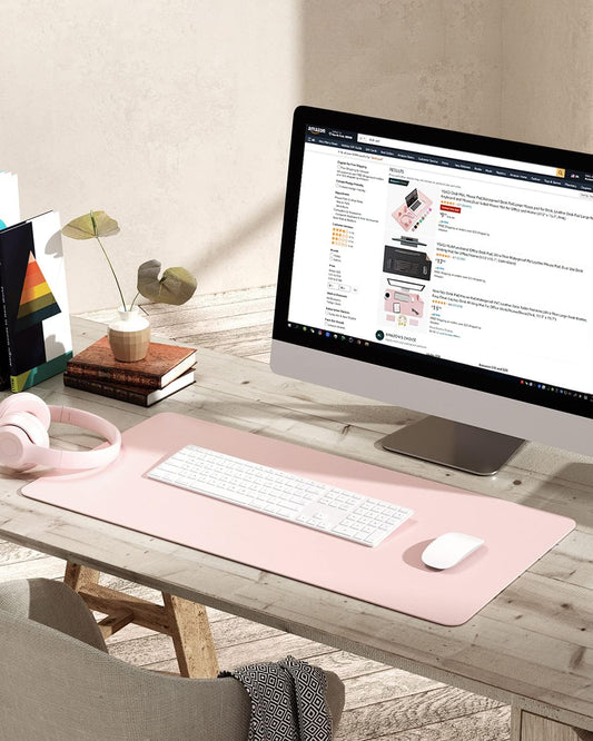 1200x600mm Premium Gaming Mousepad | Large PU Leather Desk Mat