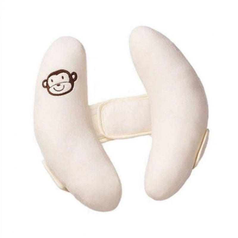 LullabyGuard™ Baby Head & Neck Support Pillow – Ergonomic Cushion for Car Seats & Strollers