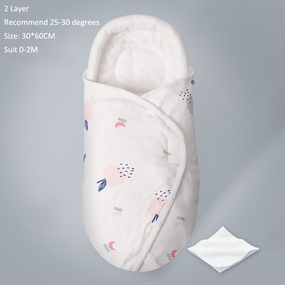 Premium 100% Cotton Newborn Baby Swaddle – Soft Swaddling Wrap & Sleepsack
