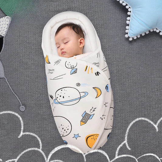 Premium 100% Cotton Newborn Baby Swaddle – Soft Swaddling Wrap & Sleepsack