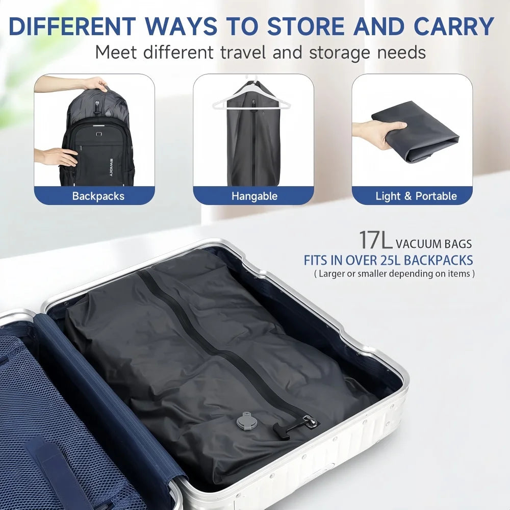 Ultra-Durable TPU Compression Bags | The Only Travel Organizer You'll Ever Need