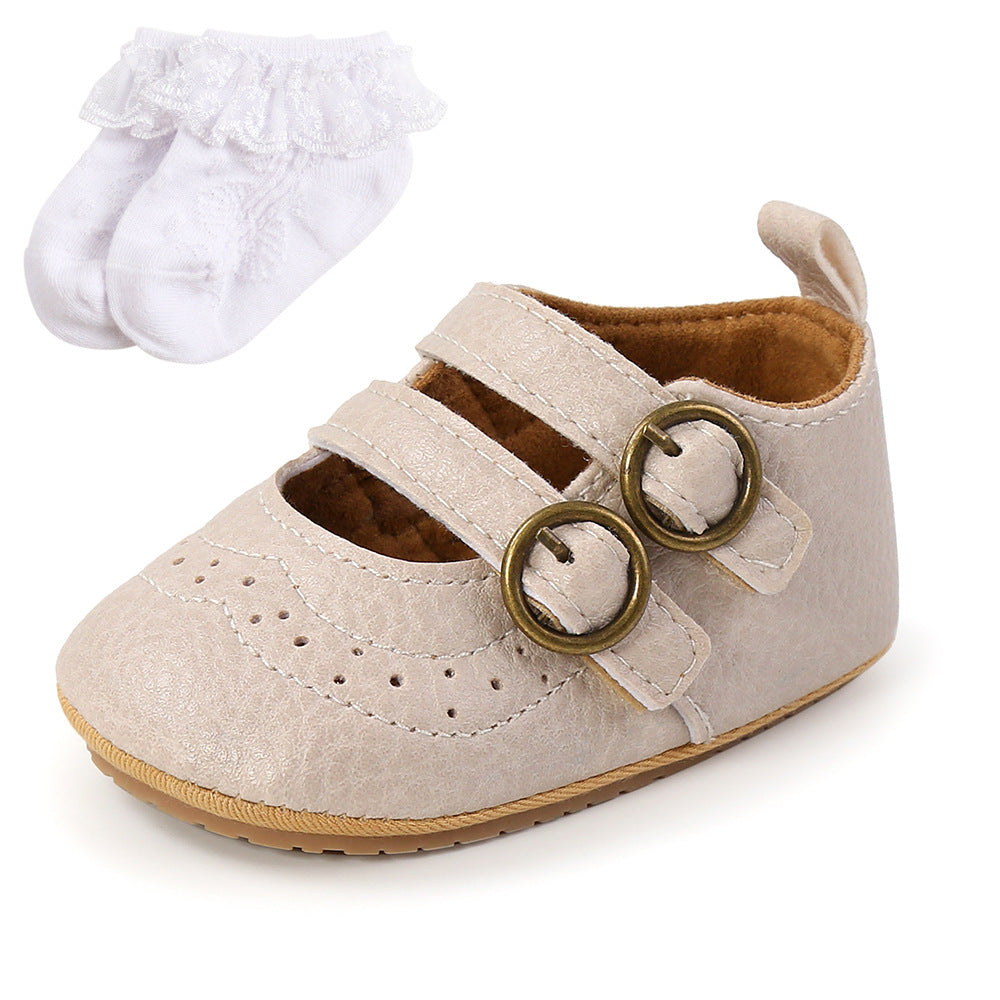 CloudStep™ Baby First Walkers – Ultra-Soft Breathable Newborn Shoes (11–13cm)