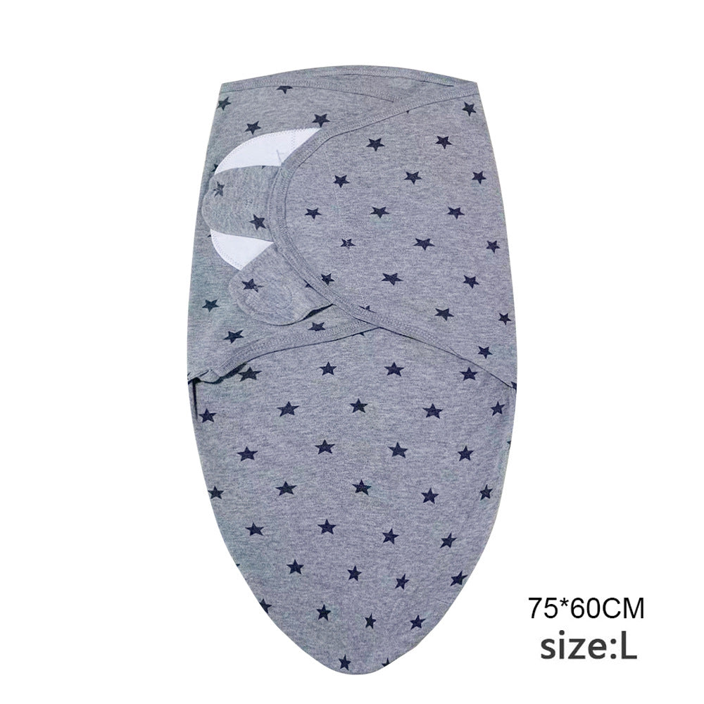 PureComfort™ Organic Cotton Newborn Swaddle Wrap | Breathable Anti-Startle Baby Sleep Sack for Peaceful Nights