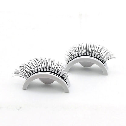 VelvetTouch™ Self-Adhesive Lashes | Glue-Free 3D Mink, Reusable & Instant Fit