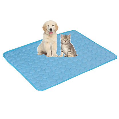☀️ Beat the Heat! Premium Pet Cooling Mat | Instant Relief for Dogs & Cats 🧊