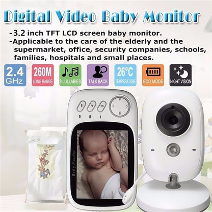 GuardianView™ VB603 HD Wireless Baby Monitor – Long Range Real-Time Audio & Video
