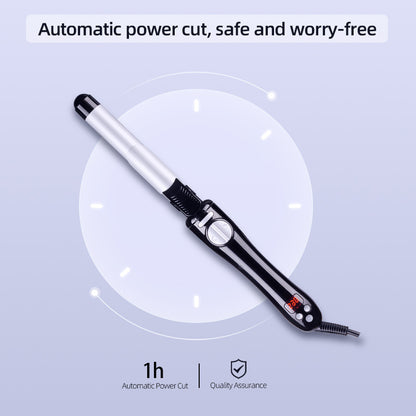 Professional Automatic Ceramic Curling Iron | 28mm Auto Rotating Barrel | Waves & Curls Styling Tool