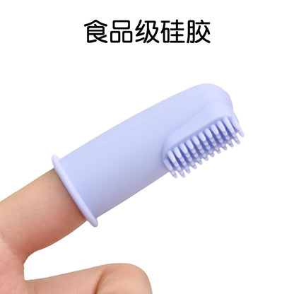 BPA-Free Silicone Baby Finger Toothbrush – Food-Grade Oral Care for Infants & Toddlers
