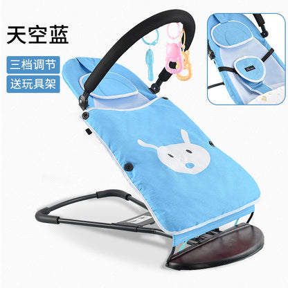 LullabyRest™ Ergonomic Baby Rocking Chair – Soothing Newborn Recliner & Swing up to 18kg