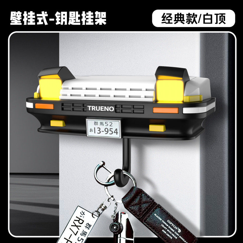 Car Headlight Key Holder – Novelty Wall-Mounted Key Organizer for Car Lovers