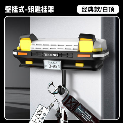 Car Headlight Key Holder – Novelty Wall-Mounted Key Organizer for Car Lovers