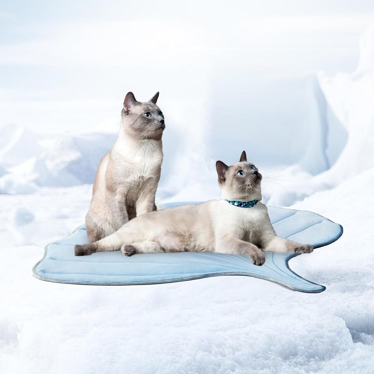 Ginkgo Leaf Pet Cooling Mat